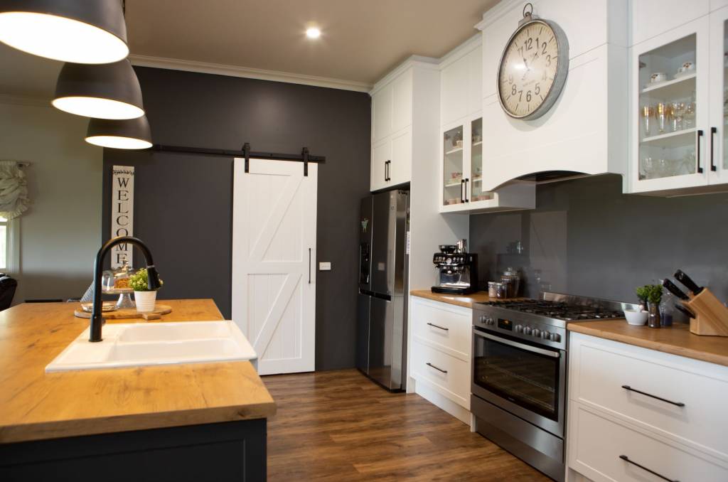 Kitchen with Butler and laundry combined